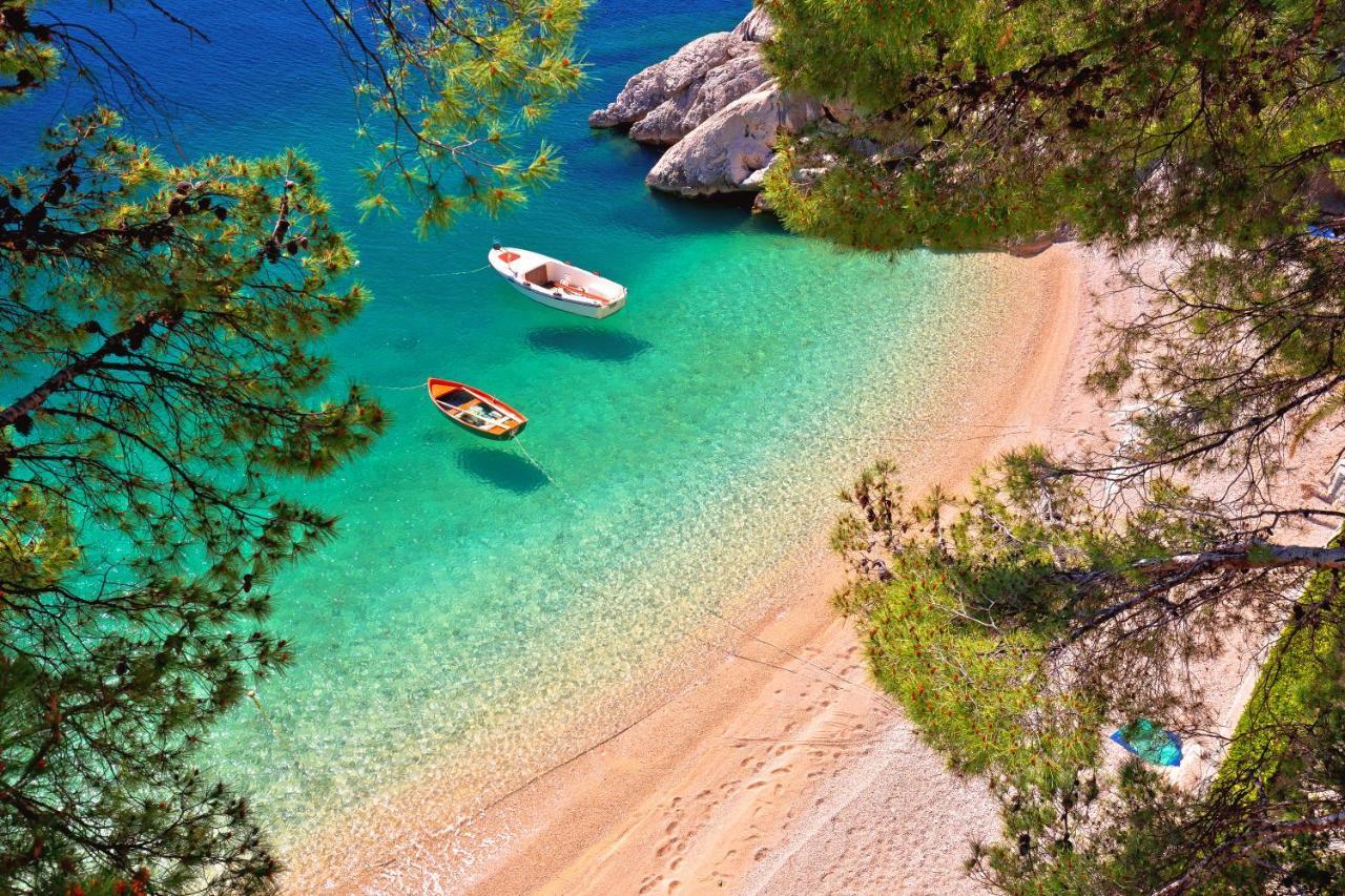 Bluesun hotel Berulia Brela Bagian luar foto