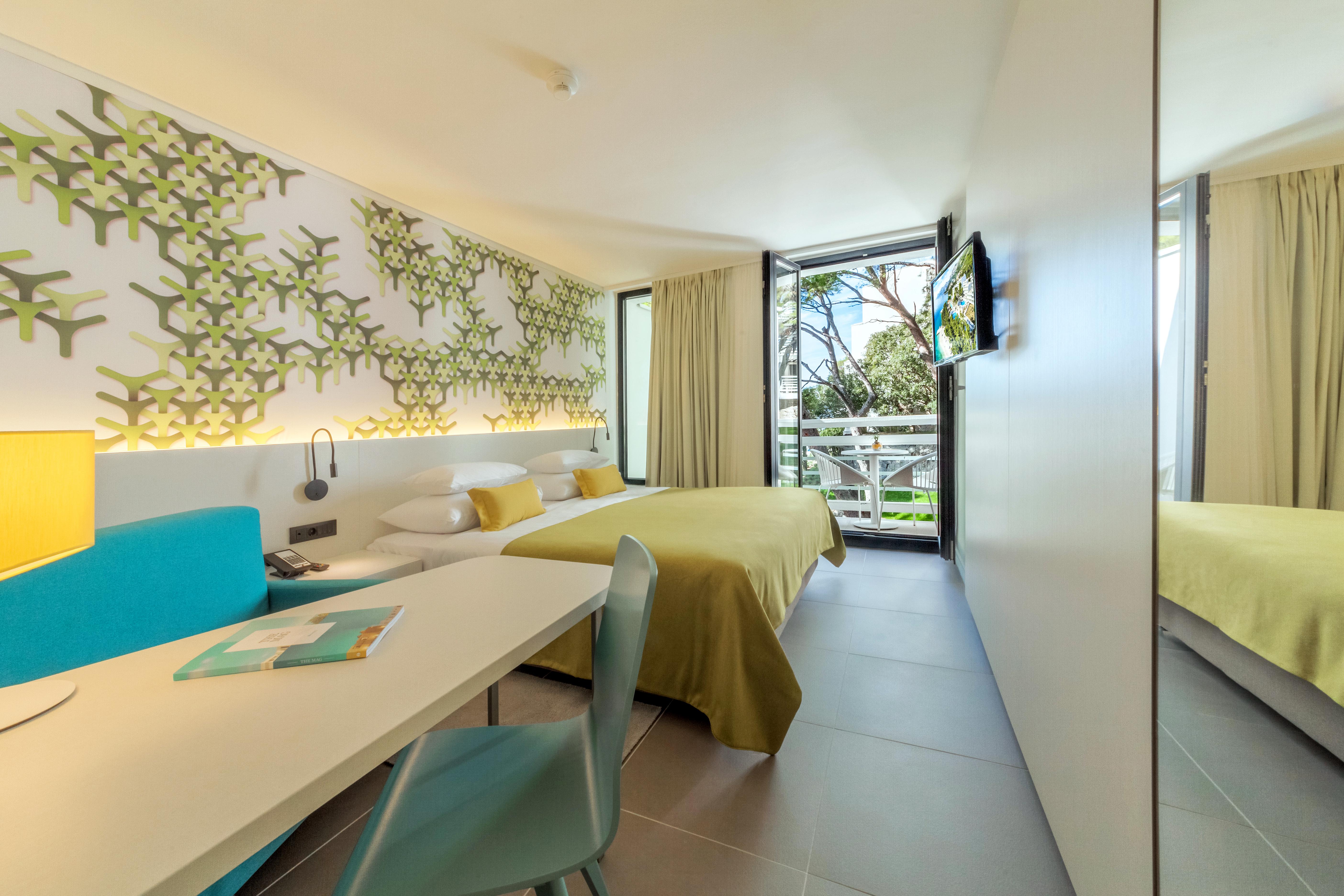 Bluesun hotel Berulia Brela Bagian luar foto
