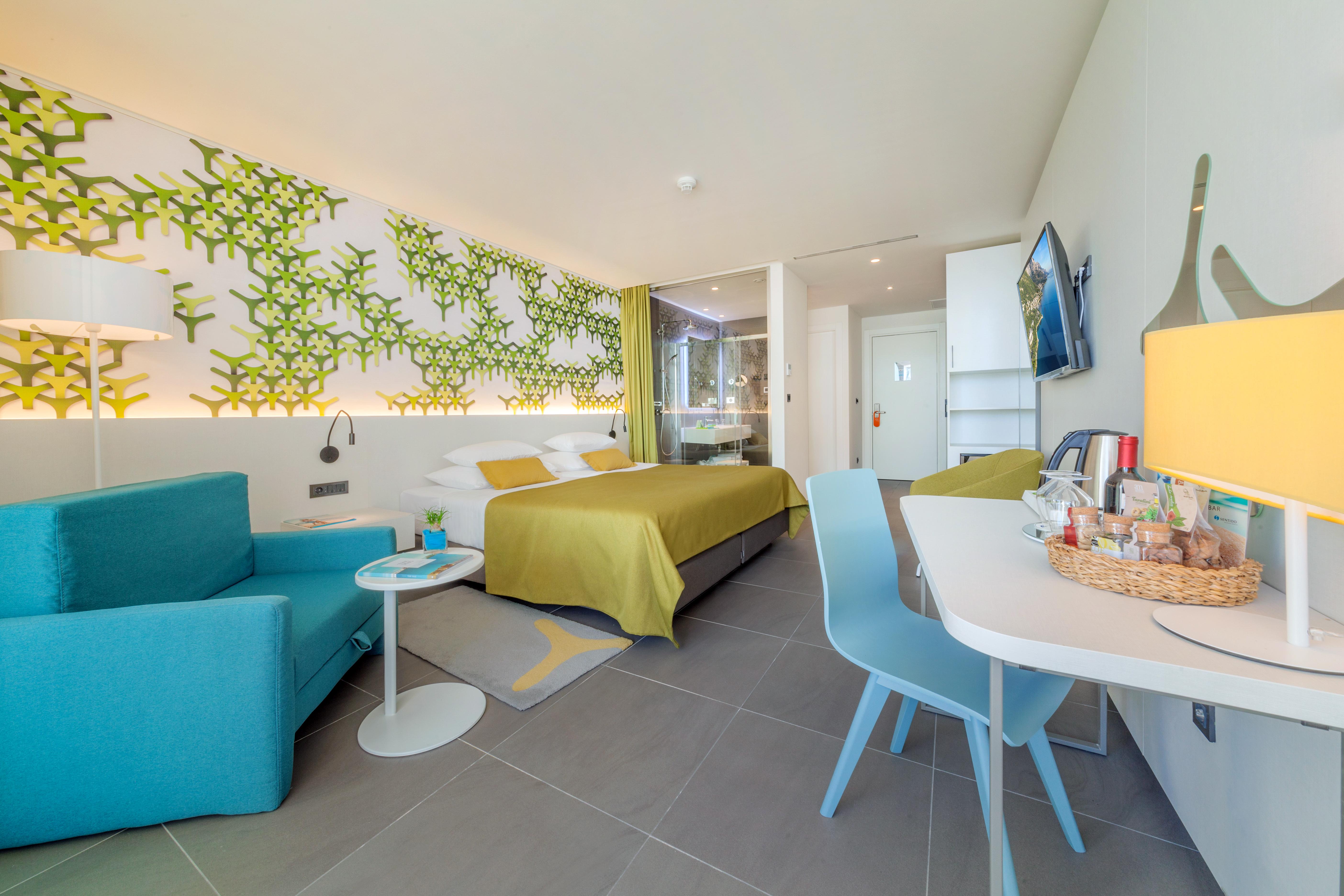 Bluesun hotel Berulia Brela Bagian luar foto
