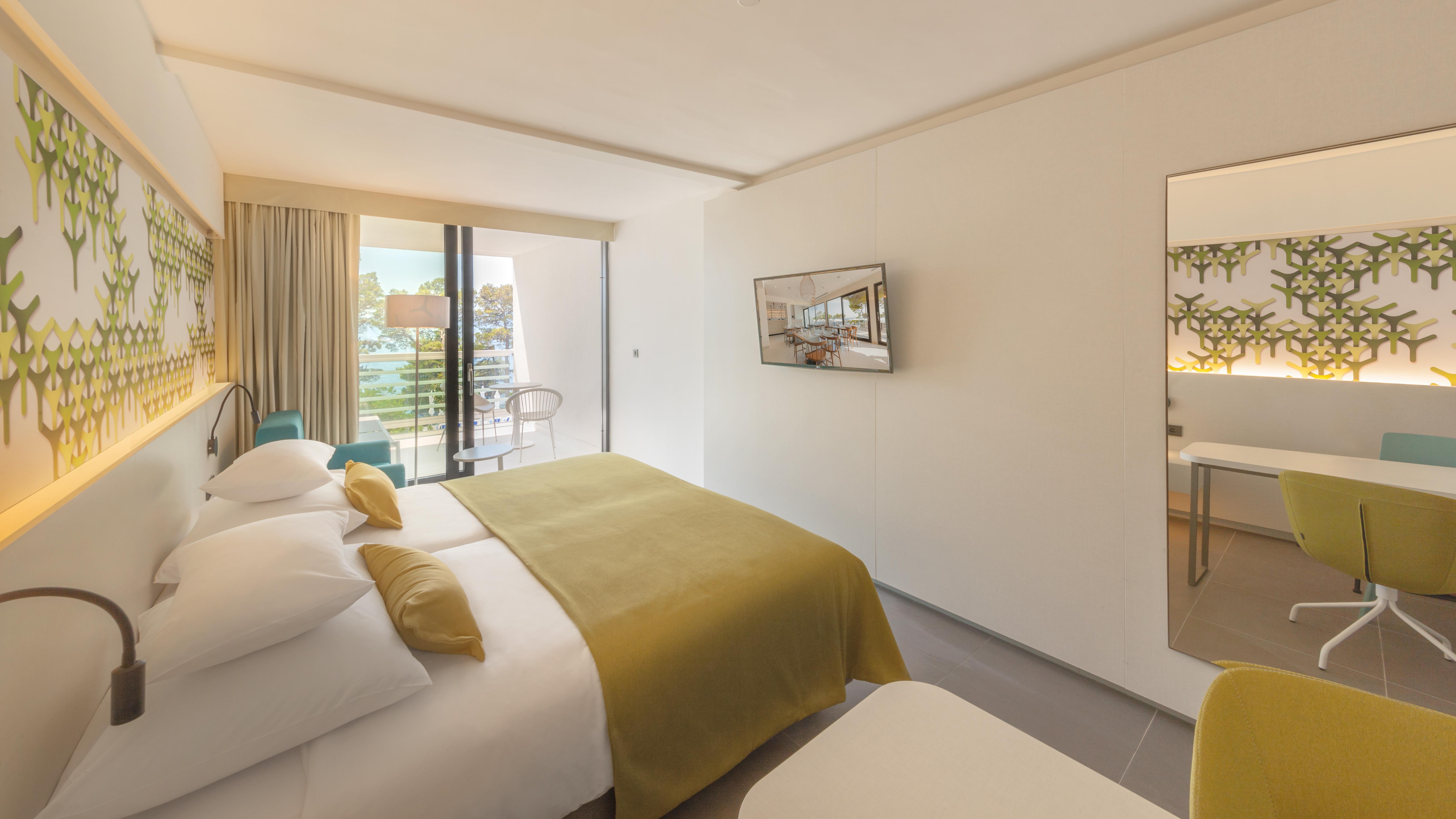 Bluesun hotel Berulia Brela Bagian luar foto
