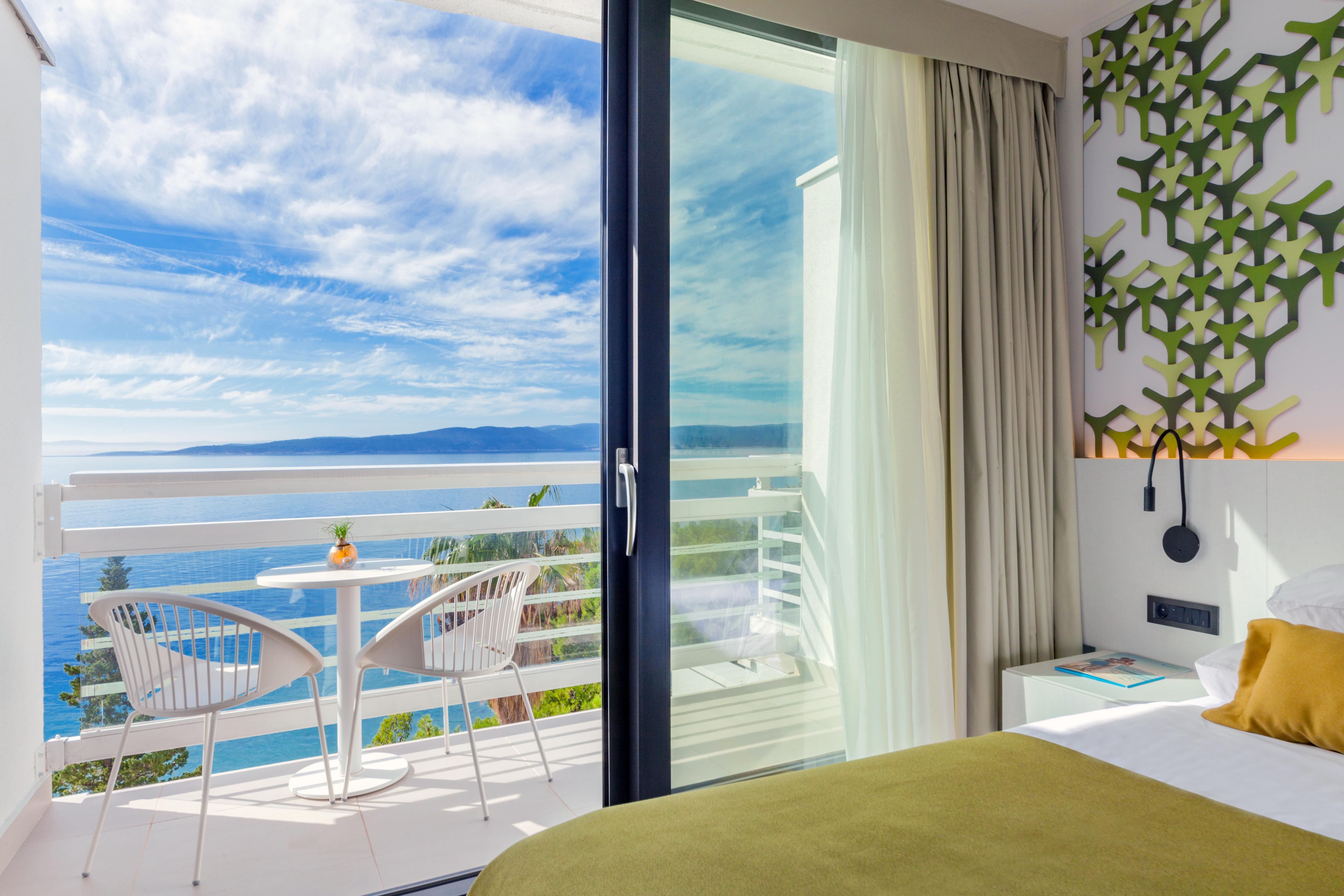 Bluesun hotel Berulia Brela Bagian luar foto