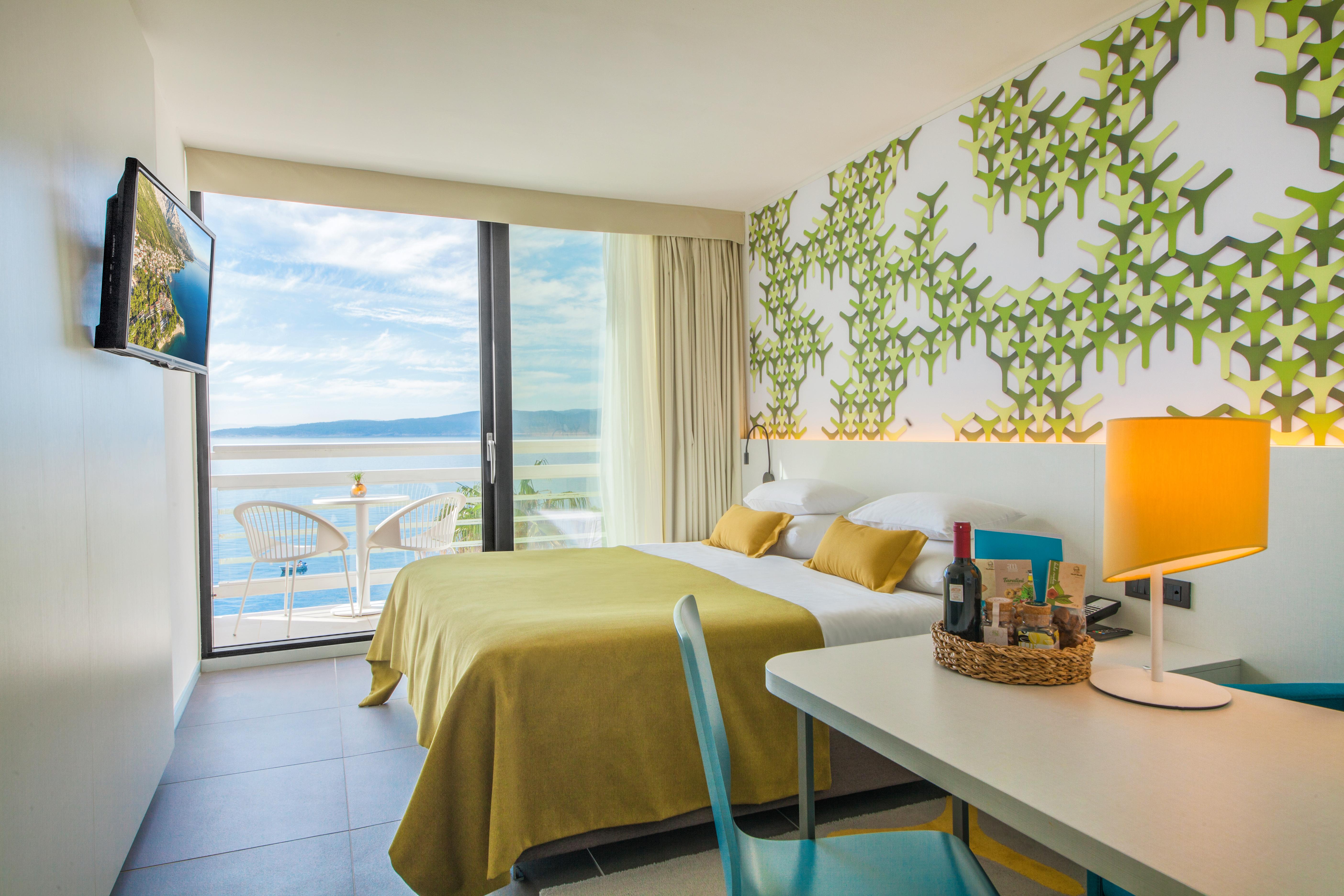 Bluesun hotel Berulia Brela Bagian luar foto