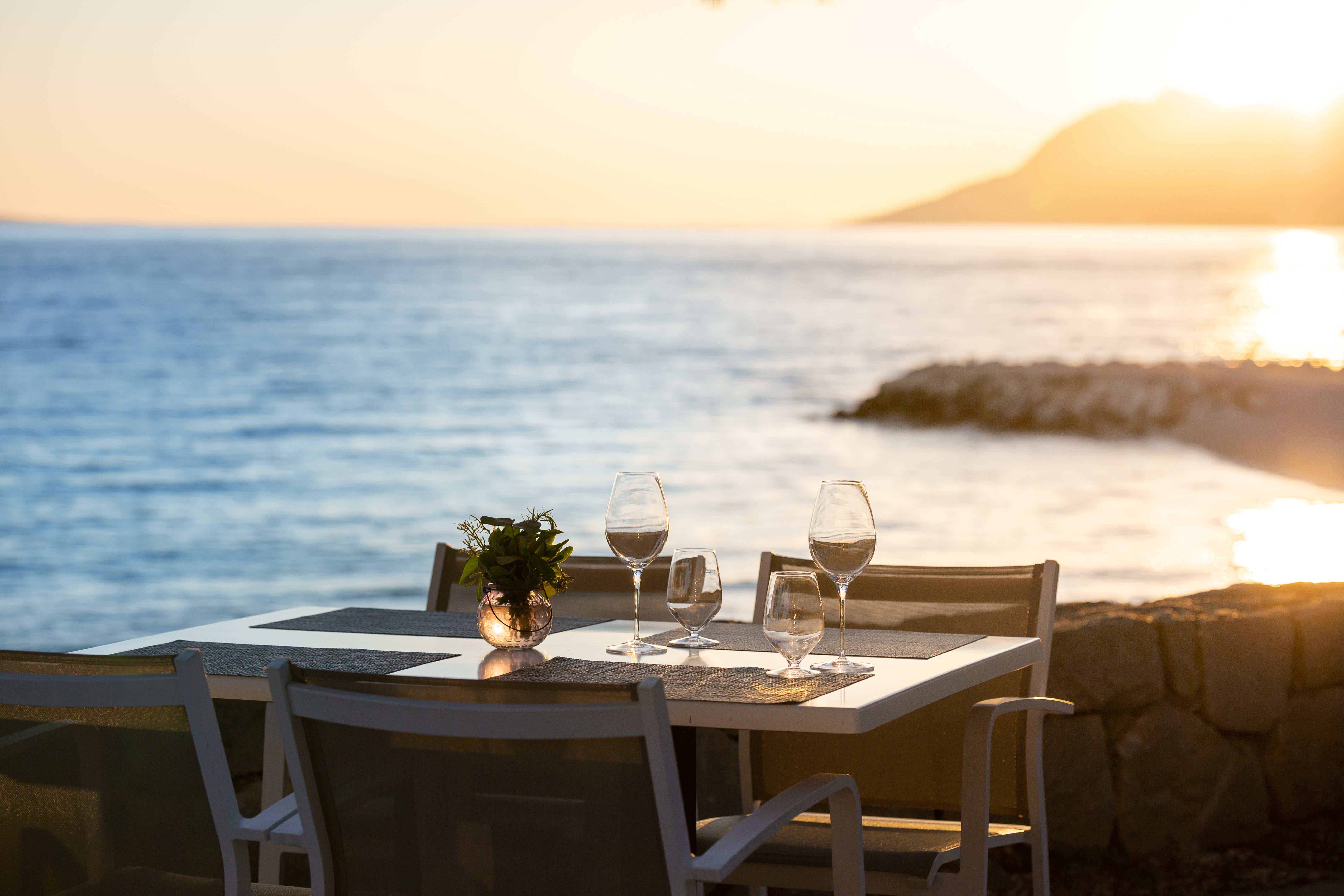 Bluesun hotel Berulia Brela Bagian luar foto