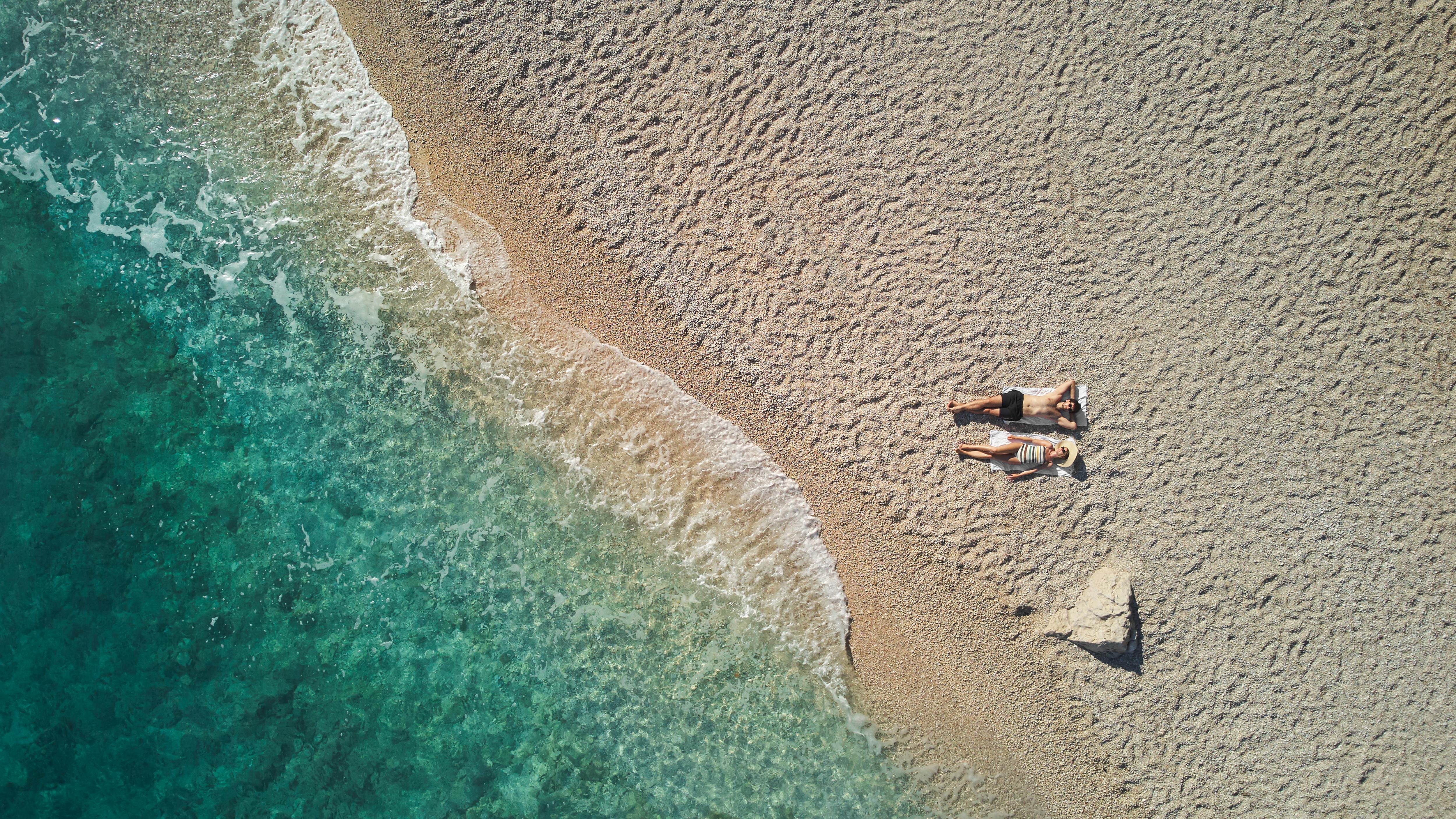 Bluesun hotel Berulia Brela Bagian luar foto