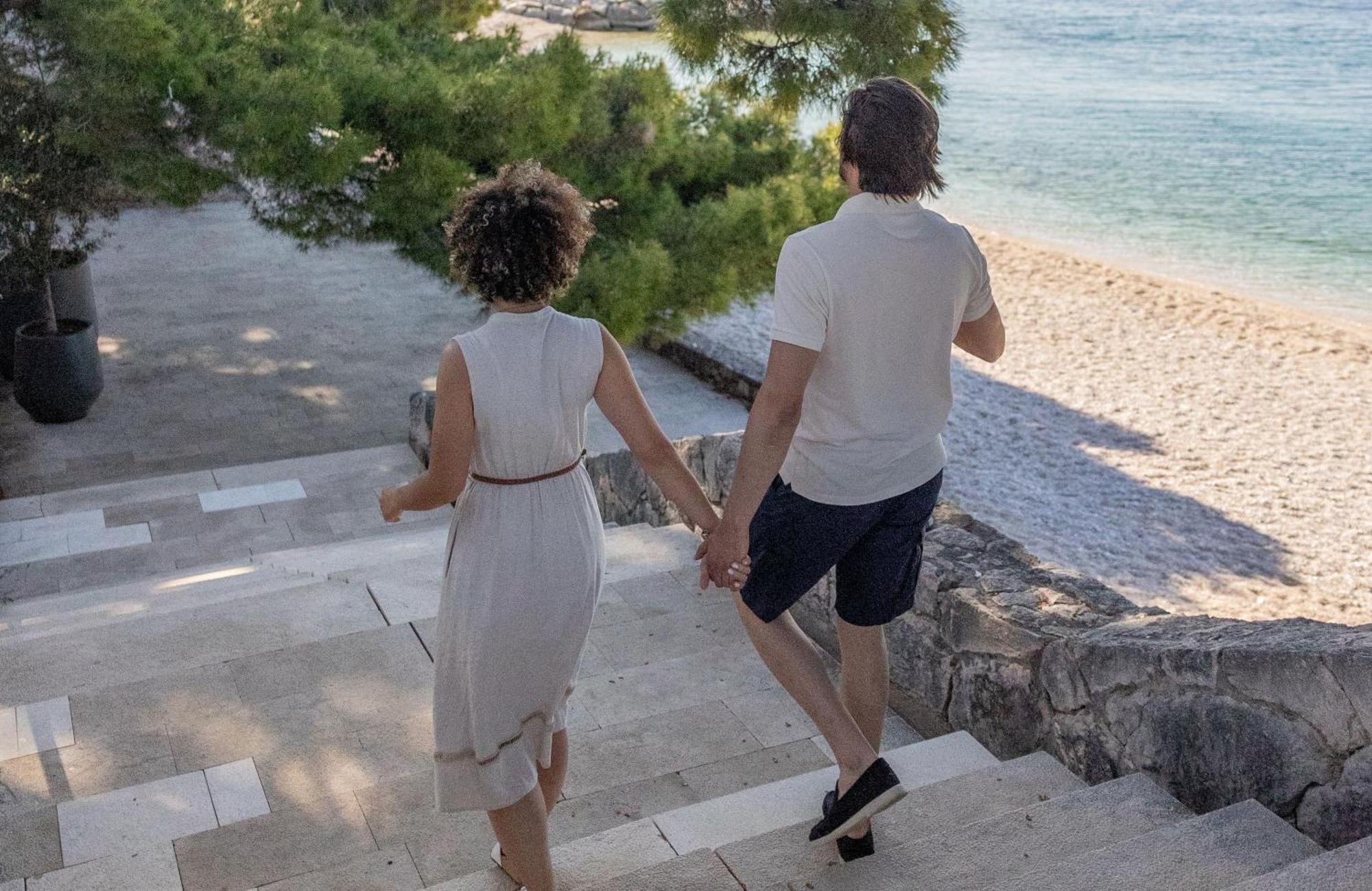 Bluesun hotel Berulia Brela Bagian luar foto